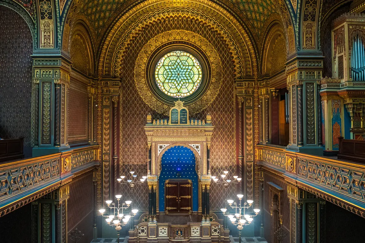İspanyol Sinagogu iç mekânı